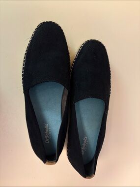 Dr. Scholl's Black Slip-On Espadrilles